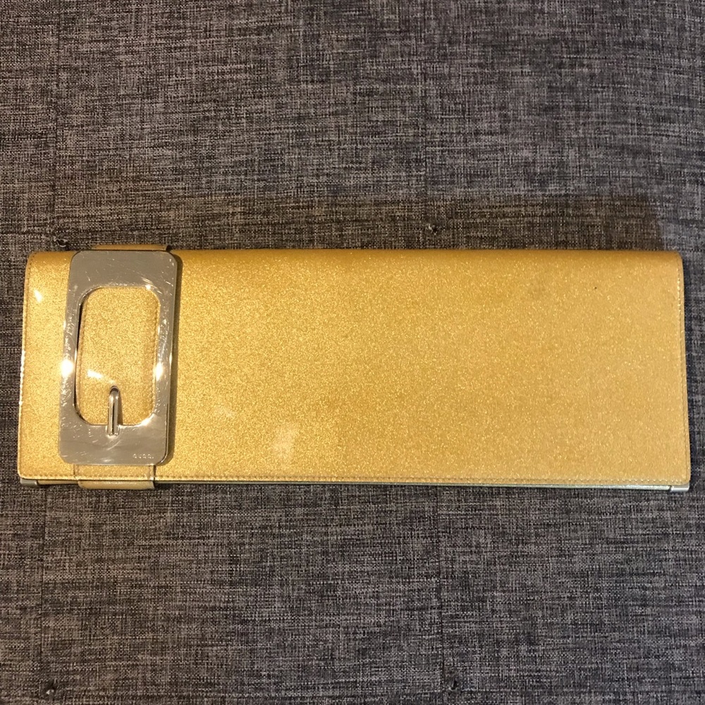 Gucci Gold Clutch